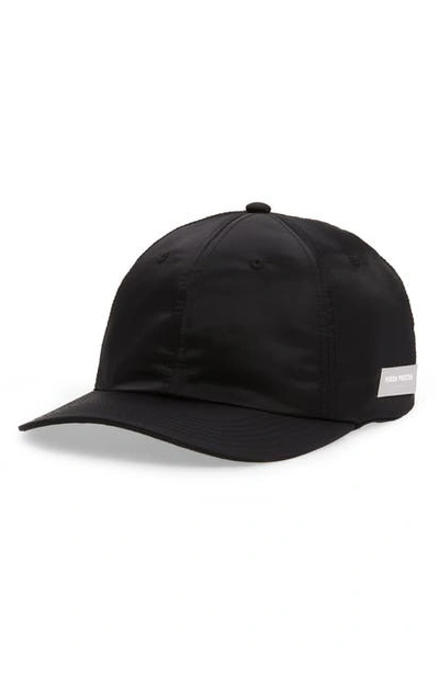 Shop Heron Preston Nylon Baseball Cap In Black