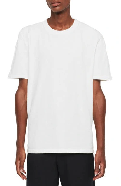 Shop Allsaints Sage Crewneck T-shirt In Chalk White