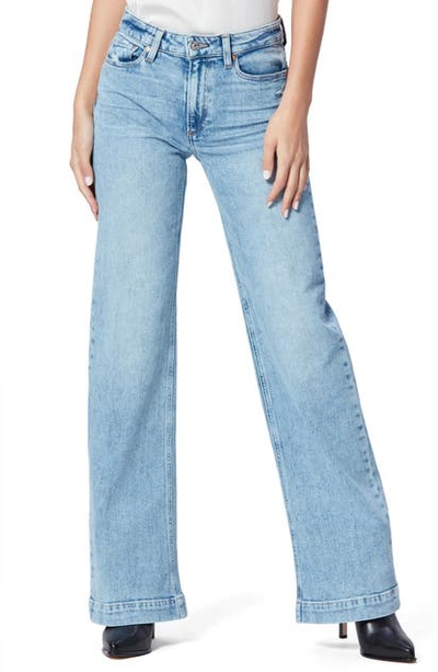 Shop Paige Vintage Leenah High Waist Wide Leg Jeans In Liza