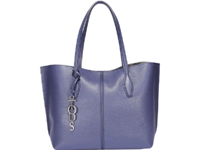 Shop Tod's Joy Tote Bag In Navy