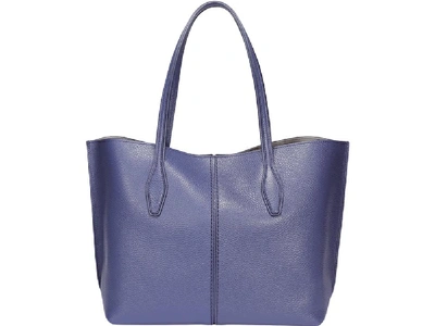 Shop Tod's Joy Tote Bag In Navy