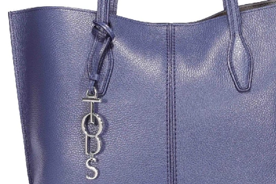 Shop Tod's Joy Tote Bag In Navy