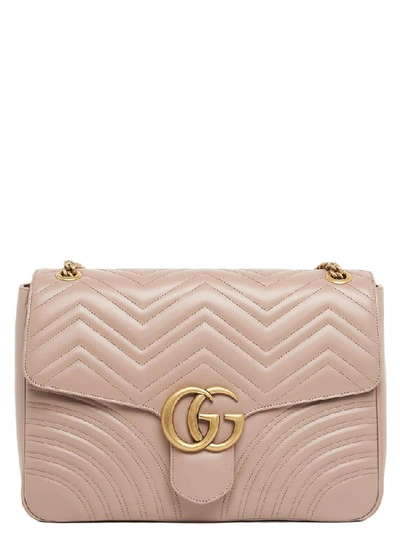 Shop Gucci Gg Marmont 2.0 Shoulder Bag In Pink