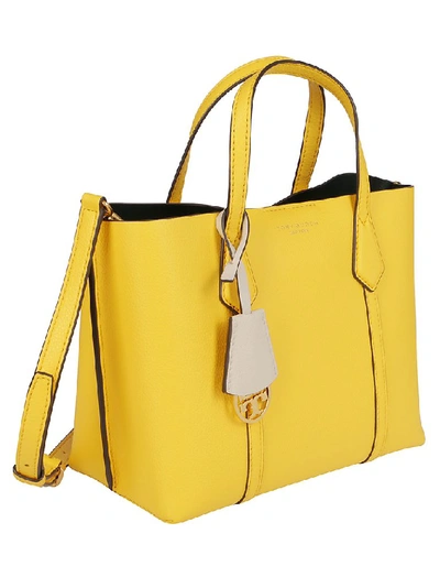 Shop Tory Burch Perry Tote Bag In Yellow