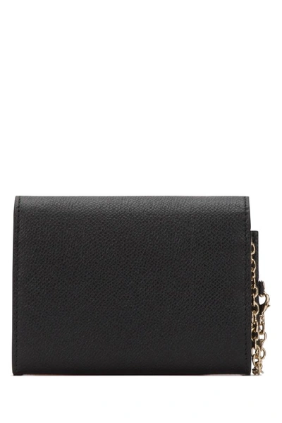 Shop Ferragamo Salvatore  Gancini Wallet In Nero