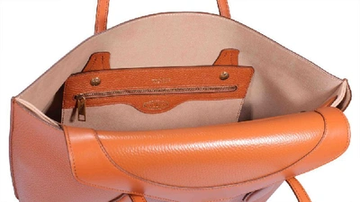 Shop Tod's Joy Medium Shopping Bag In Orange
