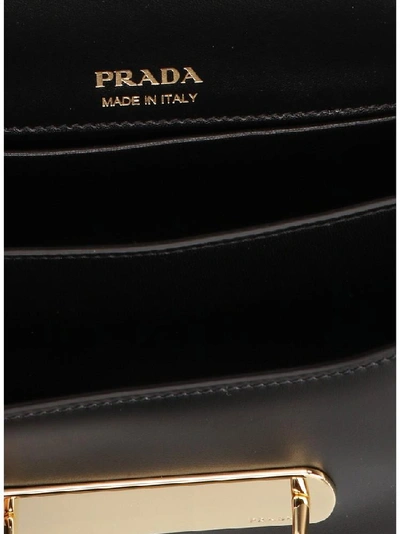 Shop Prada Sidonie Shoulder Bag In Black