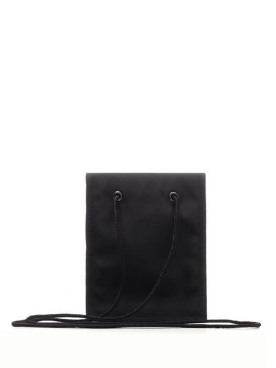 Shop Balenciaga Bb Logo Crossbody Bag In Black