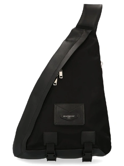 Shop Givenchy Envelope Backpack In Black