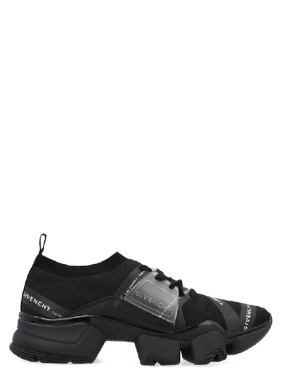 Shop Givenchy Jaw Sole Sneakers In Black