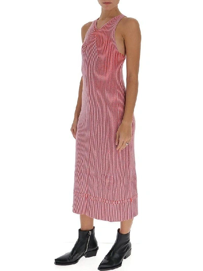 Shop Proenza Schouler Ribbed Sleeveless Dress In Multi