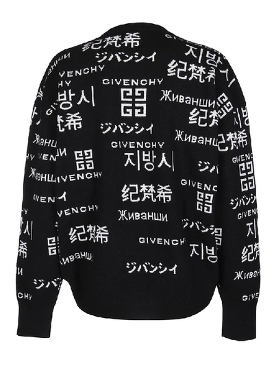 Shop Givenchy Translation Jumper In Black