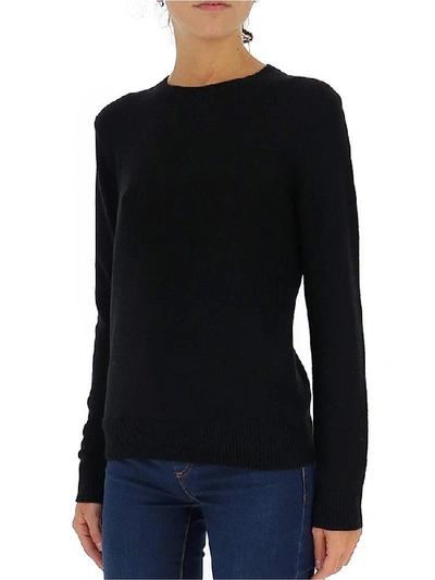 Shop Theory Crewneck Sweater In Black
