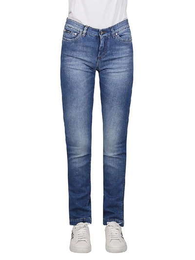 Shop Dolce & Gabbana Skinny Jeans In Blue