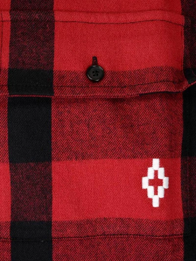 Shop Marcelo Burlon County Of Milan Checked Shirt In Multi