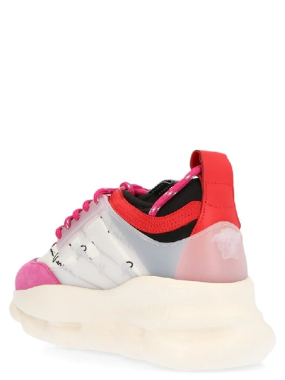 Shop Versace Chain Reaction Sneakers In Multi