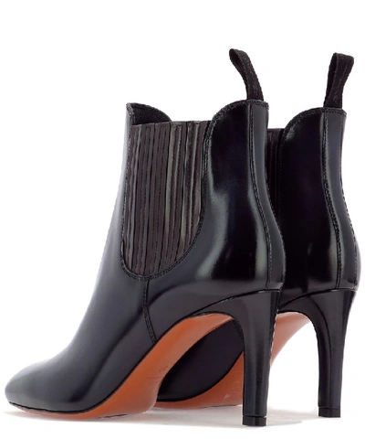 Shop Santoni Heeled Ankle Boots In Blue