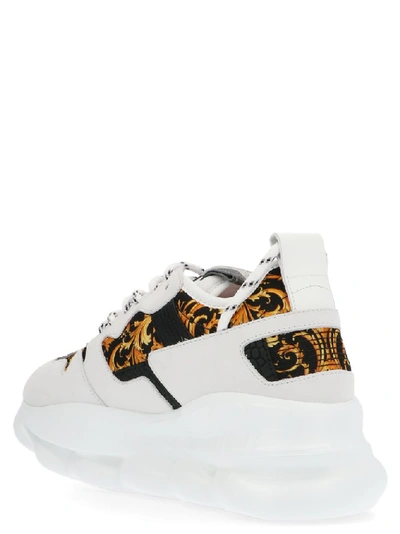 Shop Versace Chain Reaction Sneakers In Multi