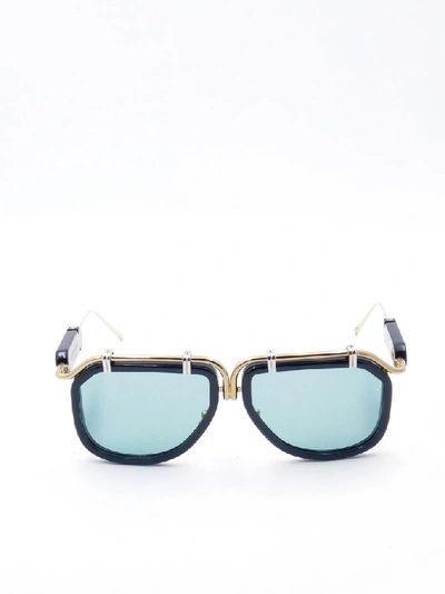 Shop Jacques Marie Mage Newton Sunglasses In Multi