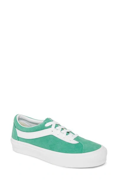 Shop Vans Suede Bold Ni Sneaker In Green Spruce/ True White