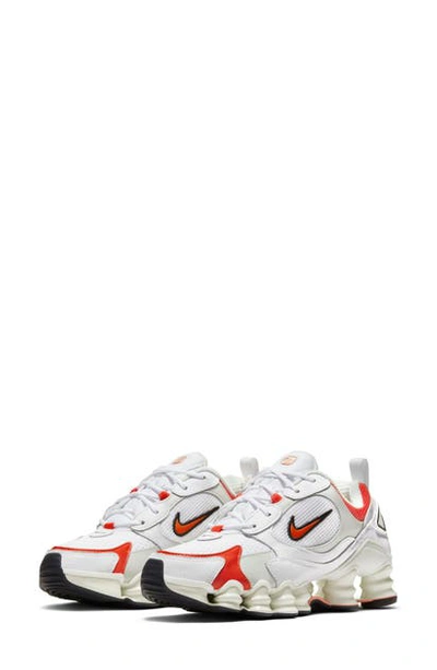 Shop Nike Shox Tl Nova Sneaker In White/ Team Orange