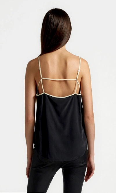 Shop Equipment Dahla Silk Cami In True Black