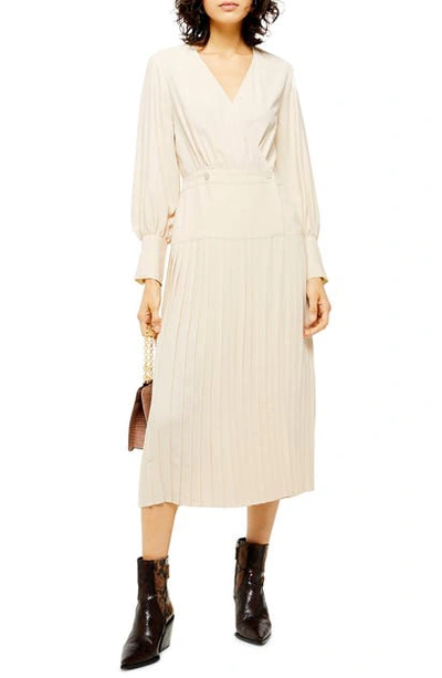 Topshop hotsell cream dress