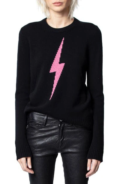 Lightning bolt cashmere sweater sale