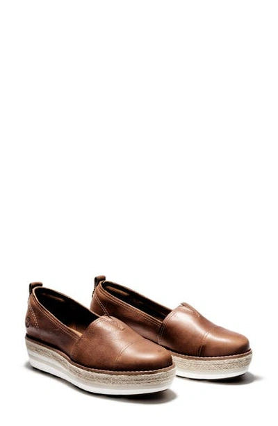 Women's Emerson Point Slip-on Loafers Women's Shoes In Medium Brown Leather | ModeSens