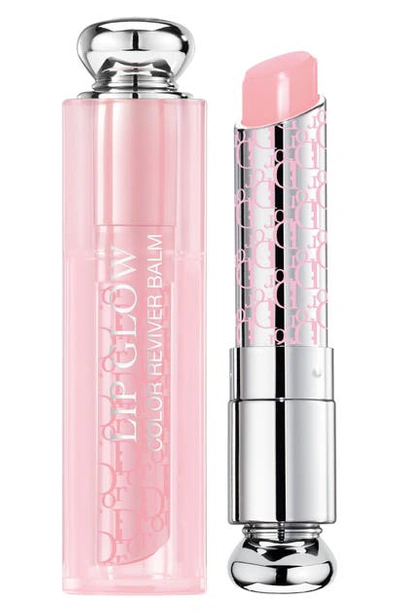 Shop Dior Logomania Lip Glow Color Reviver Balm In Logo Mania 001 Pink