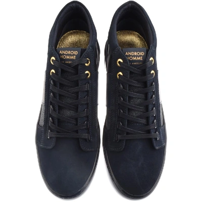 Shop Android Homme Propulsion Mid Trainers Navy