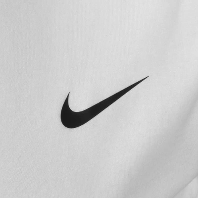 Shop Nike Training Dri Fit Logo T Shirt White