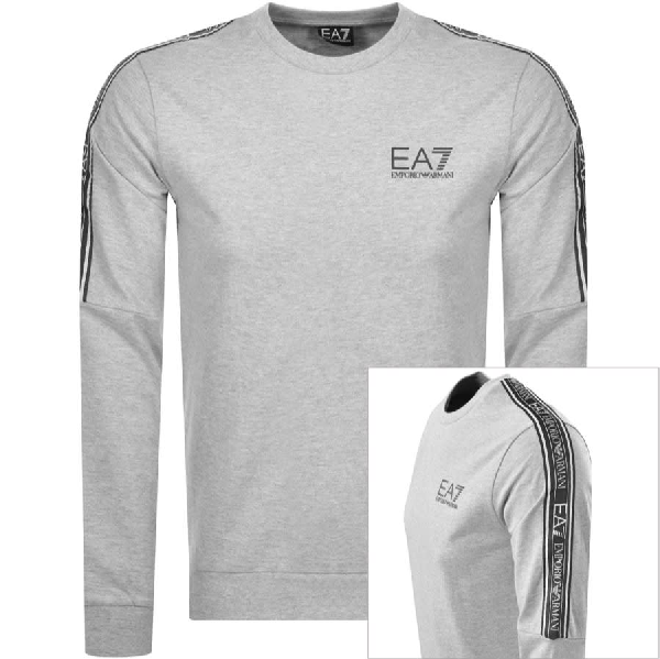 emporio armani sweatshirt grey