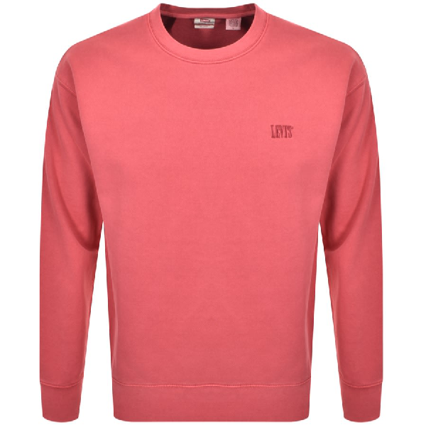 levi's red sweater