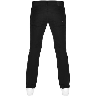 Shop Tommy Hilfiger Denton Straight Fit Jeans Black