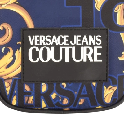 Shop Versace Jeans Couture Shoulder Bag Navy