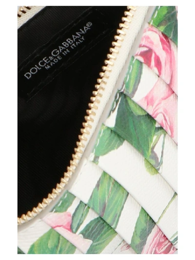 Shop Dolce & Gabbana Floral Print Cardholder In Multi