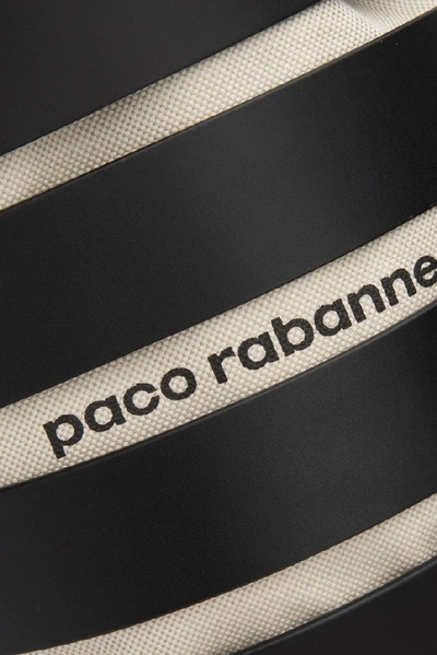 Shop Paco Rabanne Cage Logo Bucket Bag In Multi