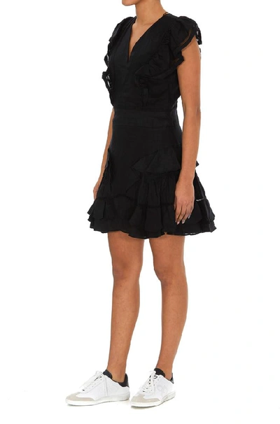 Shop Isabel Marant Étoile Audrey Dress In Black