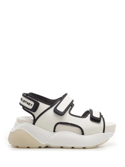 Shop Stella Mccartney Eclypse Strapped Sandals In White