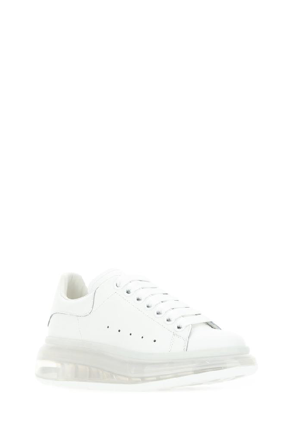 alexander mcqueen trainers all white