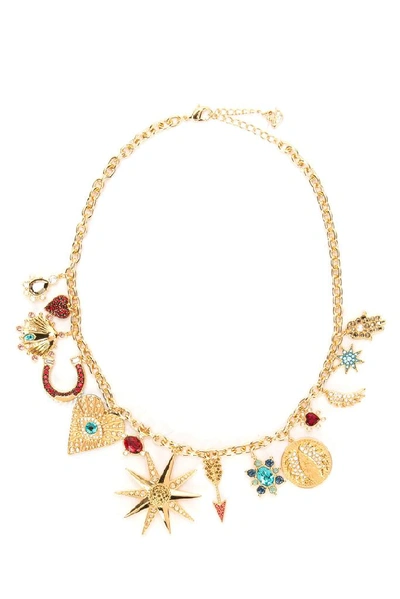 Swarovski Lucky Goddess Charms Necklace In 000 | ModeSens