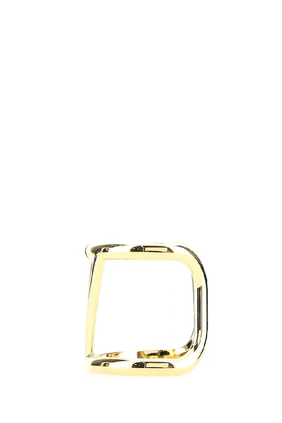 Shop Valentino Vlogo Cuff In Cs4