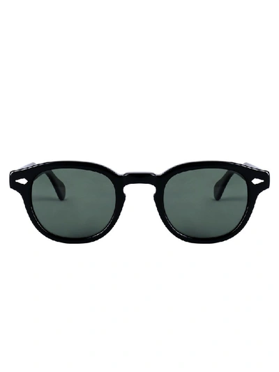 Shop Moscot Lemtosh Square Frame Sunglasses In Black