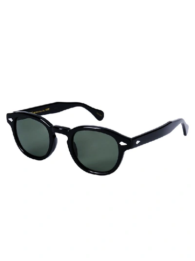 Shop Moscot Lemtosh Square Frame Sunglasses In Black