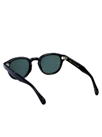 Shop Moscot Lemtosh Square Frame Sunglasses In Black