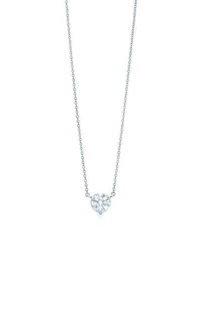 Shop Kwiat Platinum 0.50ct. Solitaire Diamond Pendant Necklace