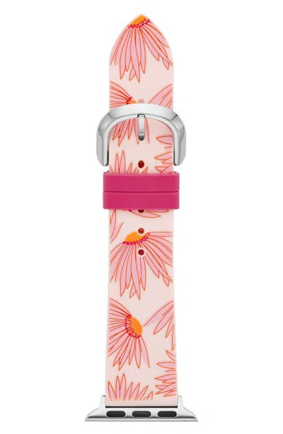 Shop Kate Spade Apple Watch Strap, 38mm In Pink