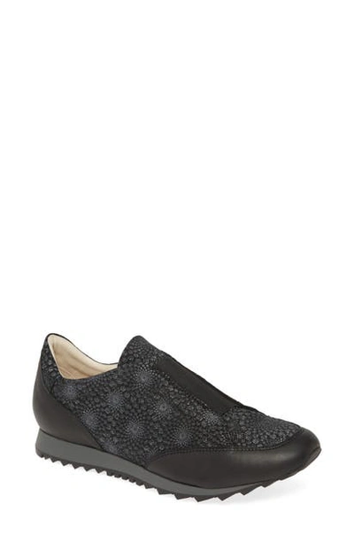 Shop Amalfi By Rangoni Folco Loafer In Black Print Leather