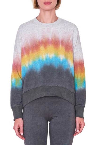 Shop Sundry Gradient Oversize Sweatshirt In Multicolor
